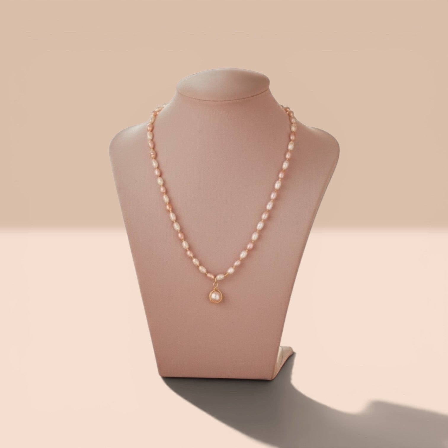 Ocean Sand Necklace Freshwater Pearl Collection