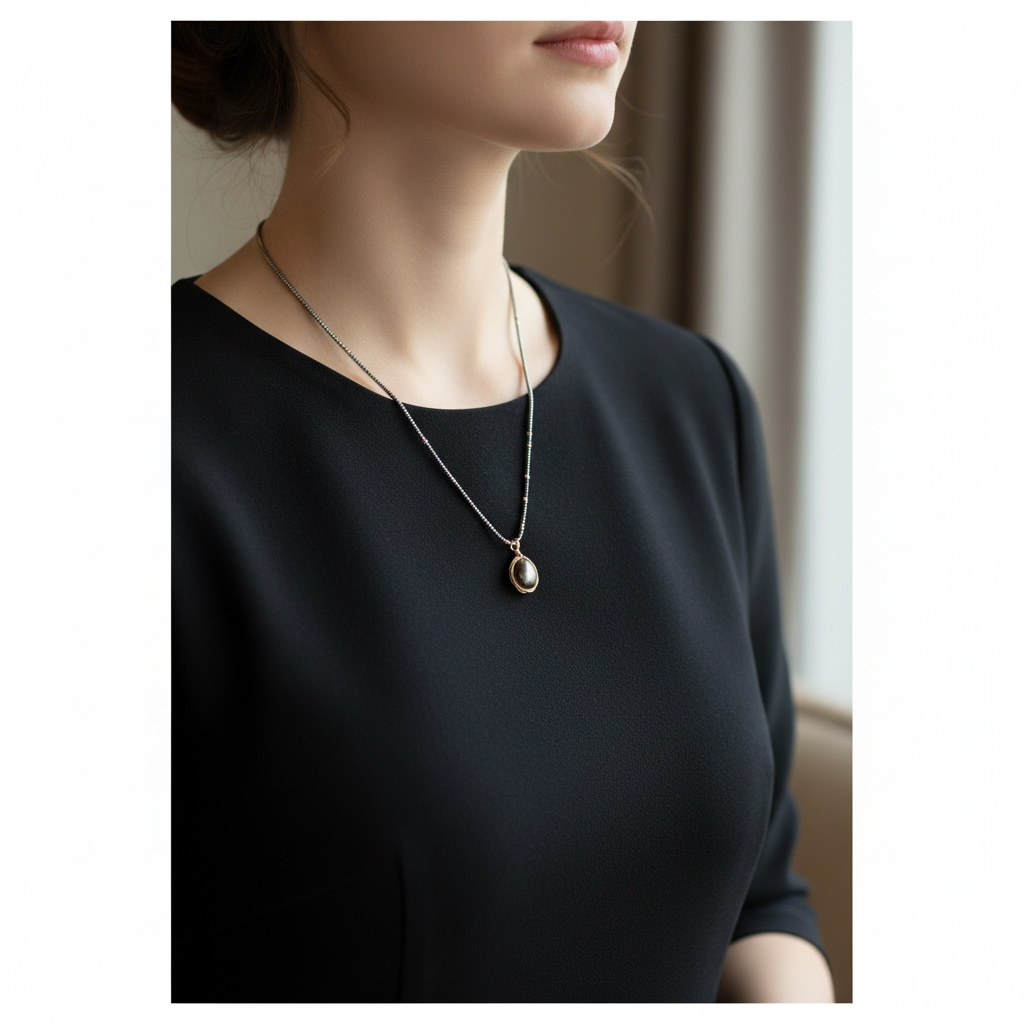 Ocean Blue Necklace Freshwater Pearl Collection