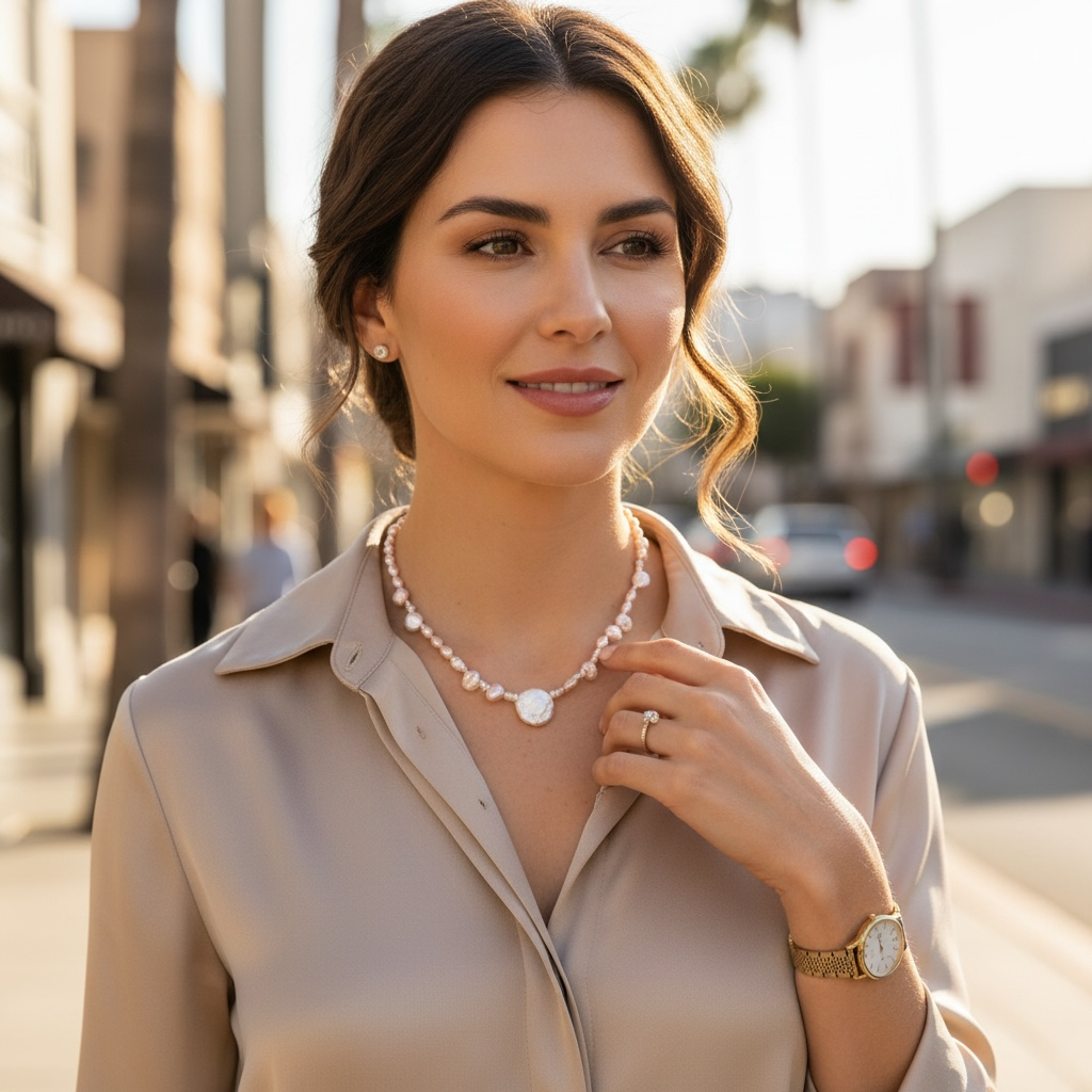 Ocean Star Necklace Freshwater Pearl Collection