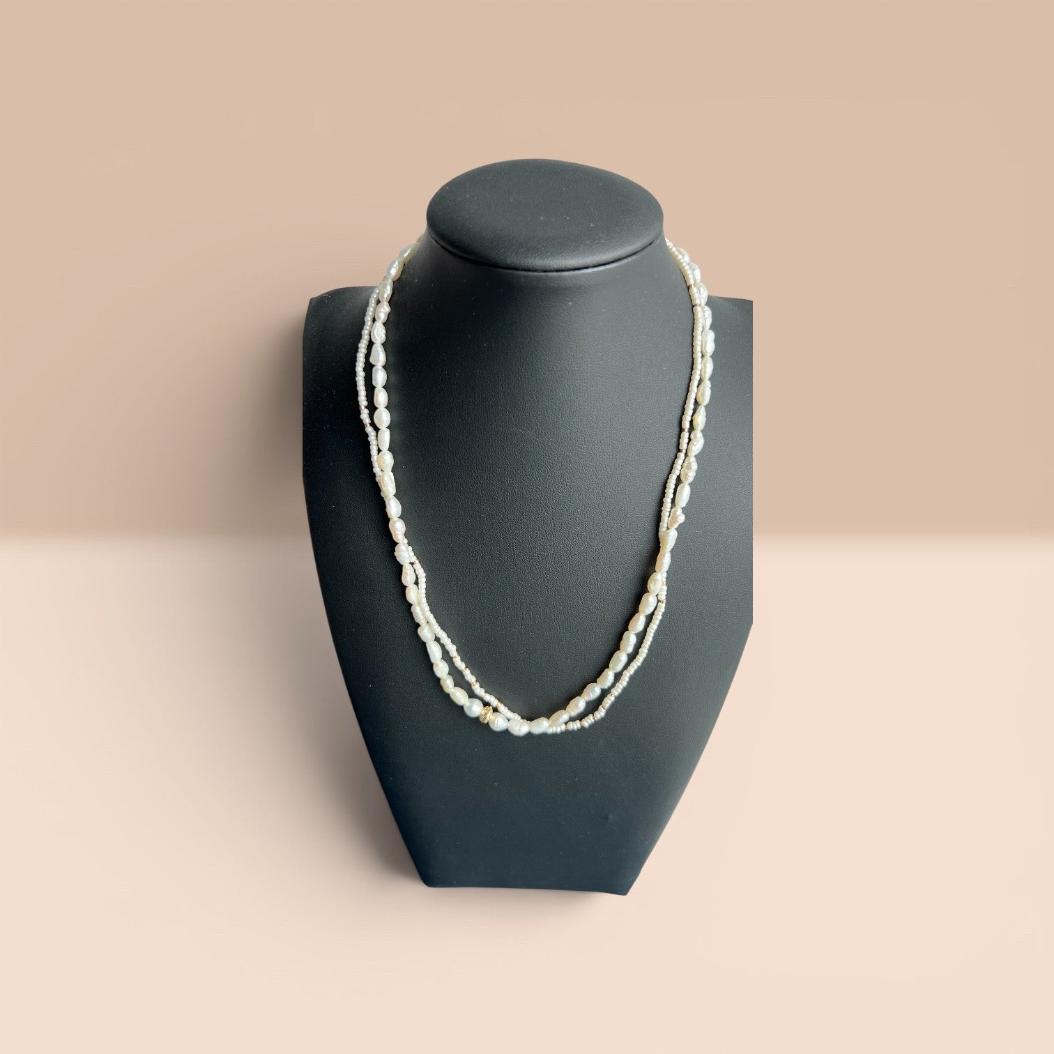 Ocean Waves Necklace Freshwater Pearl Collection