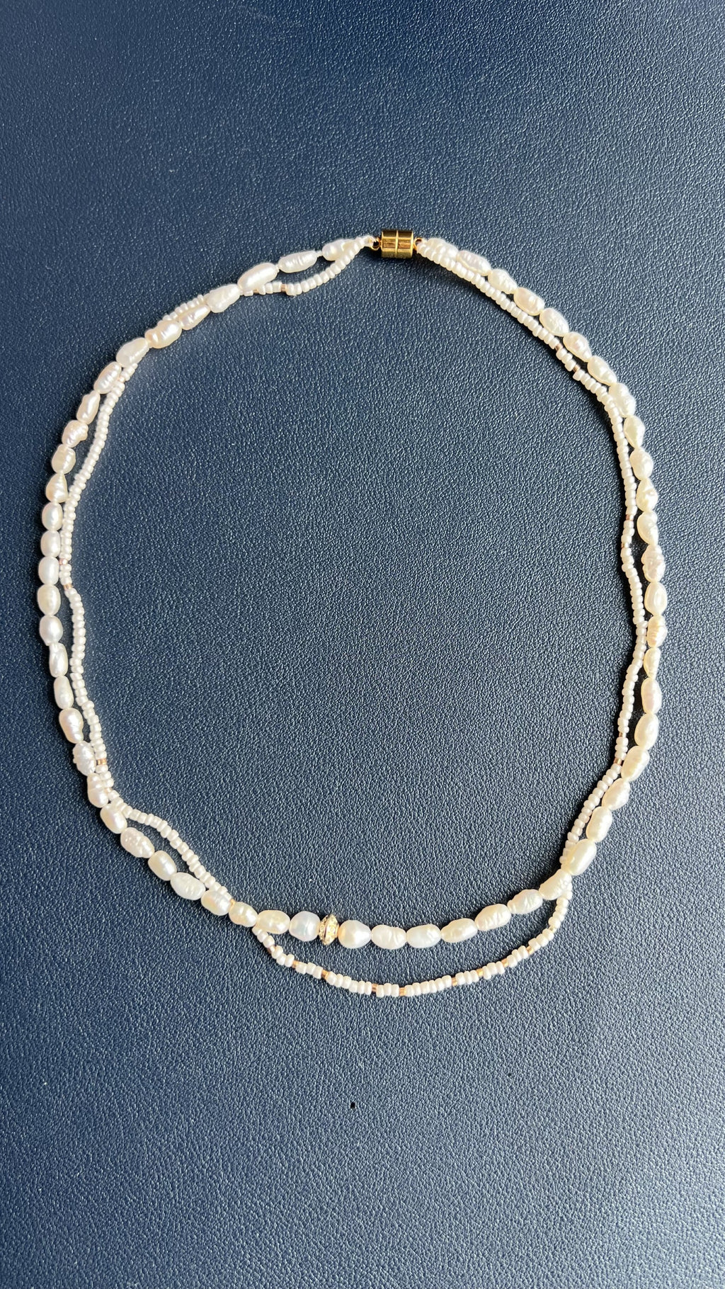 Ocean Waves Necklace Freshwater Pearl Collection