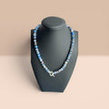 Jewelry - Blue Glass Bead Necklace