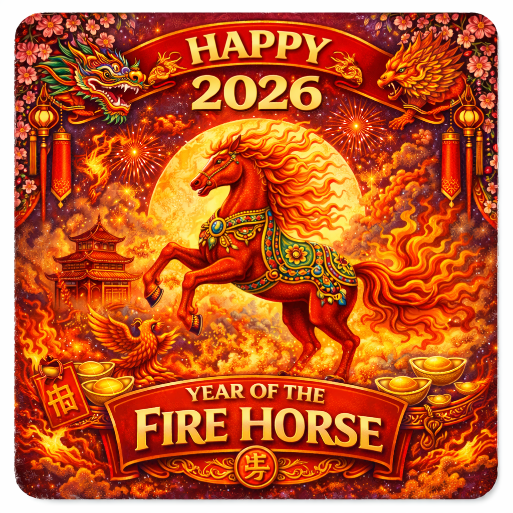 MAGNET - LUNAR NEW YEAR