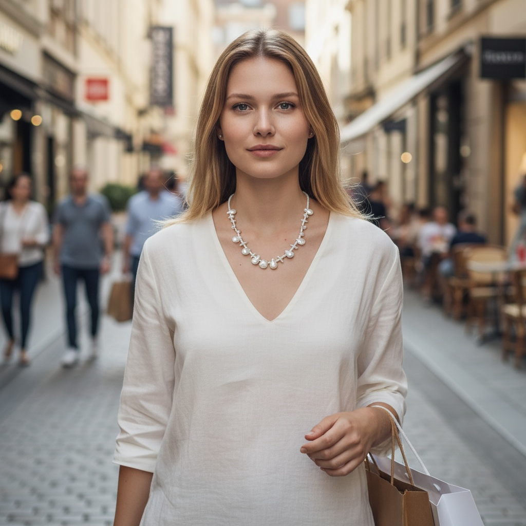 JEWELRY- OCEAN WAVE NECKLACE