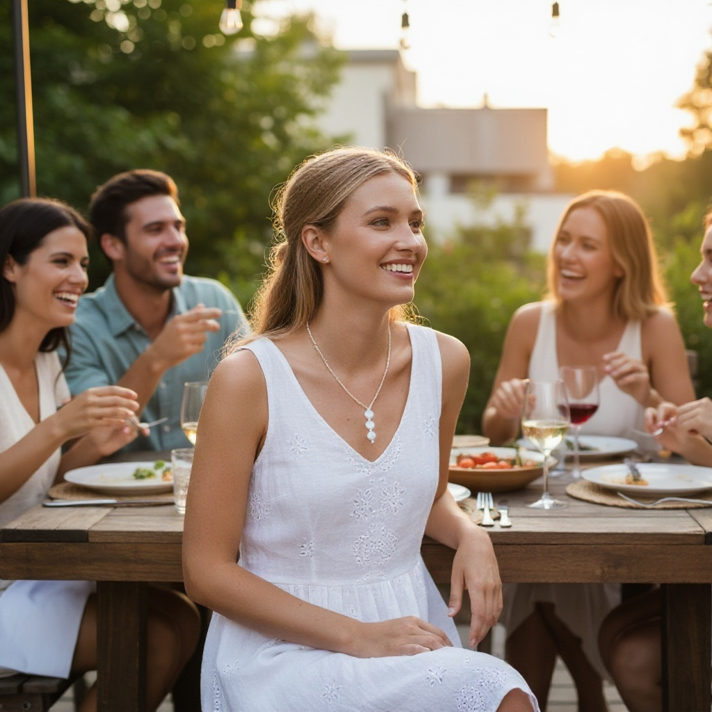 JEWELRY - OCEAN LIGHT NECKLACE
