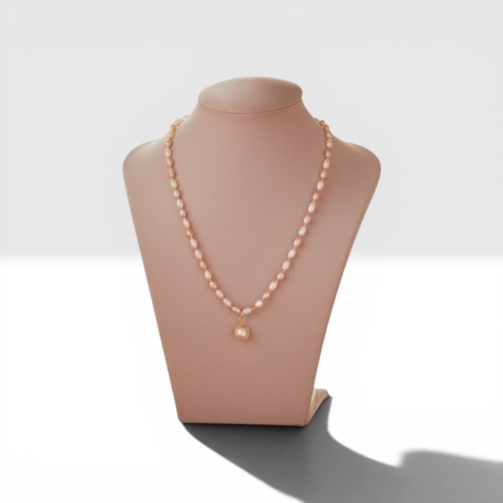 Ocean Sand Necklace Freshwater Pearl Collection