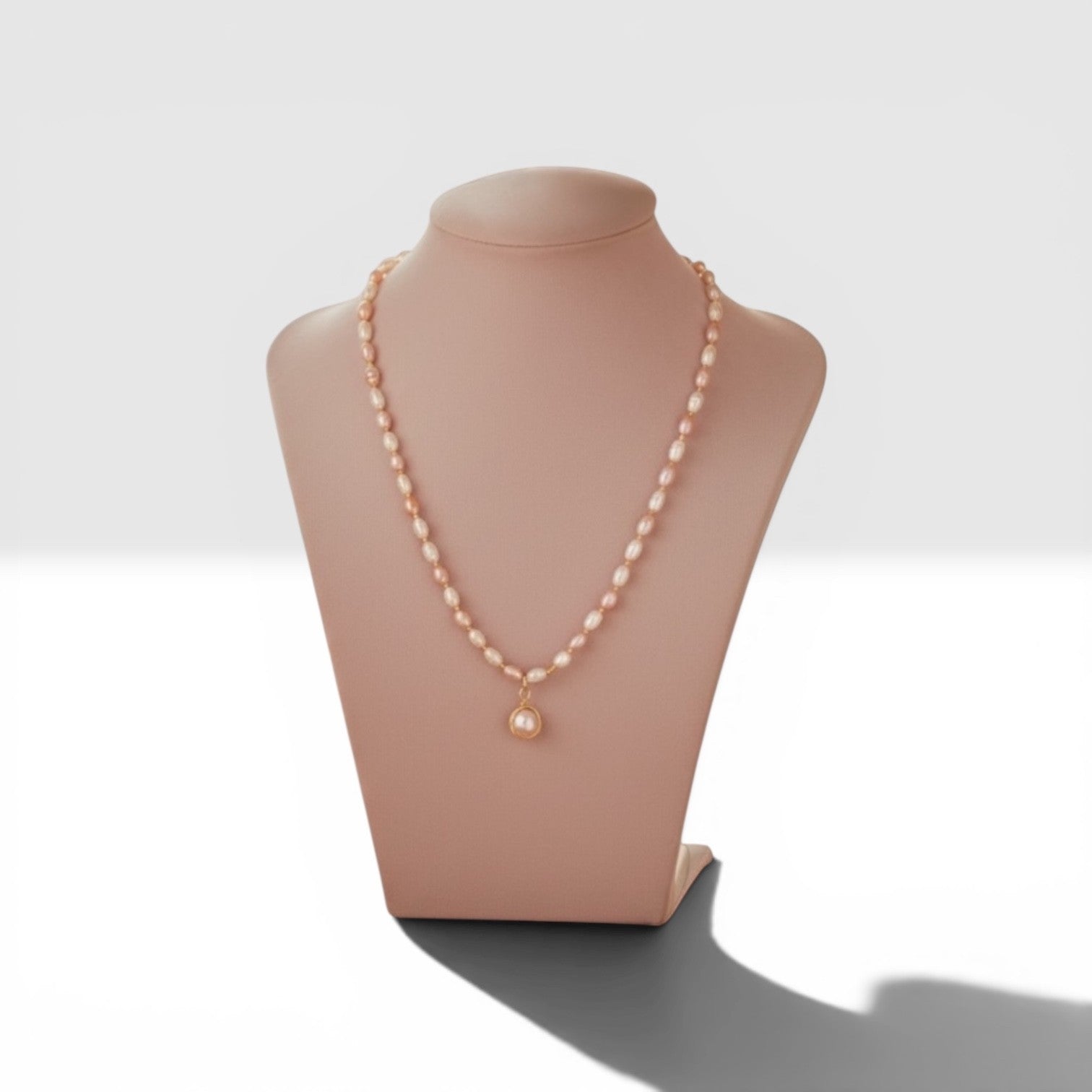 Ocean Sand Necklace Freshwater Pearl Collection