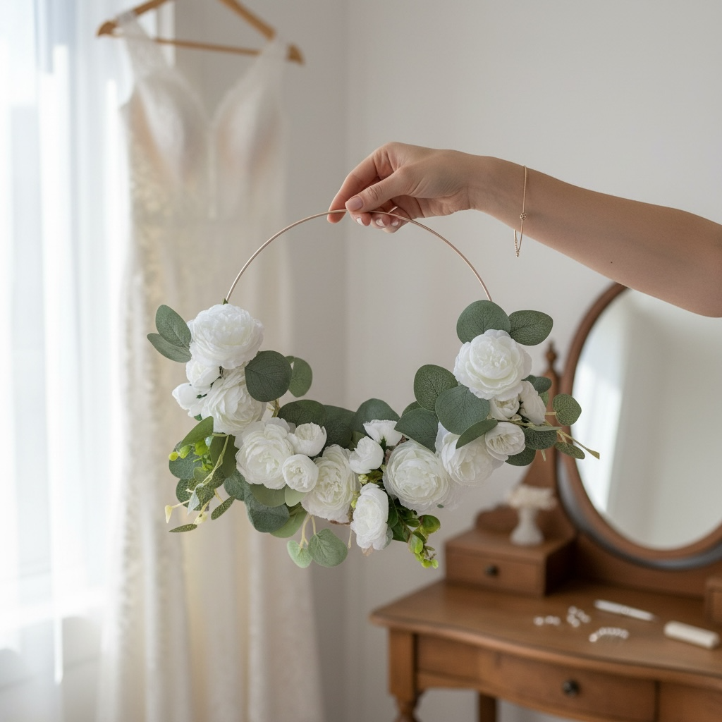 Alatriel bridal bouquet silk flowers elegant wedding – True Moments Company
