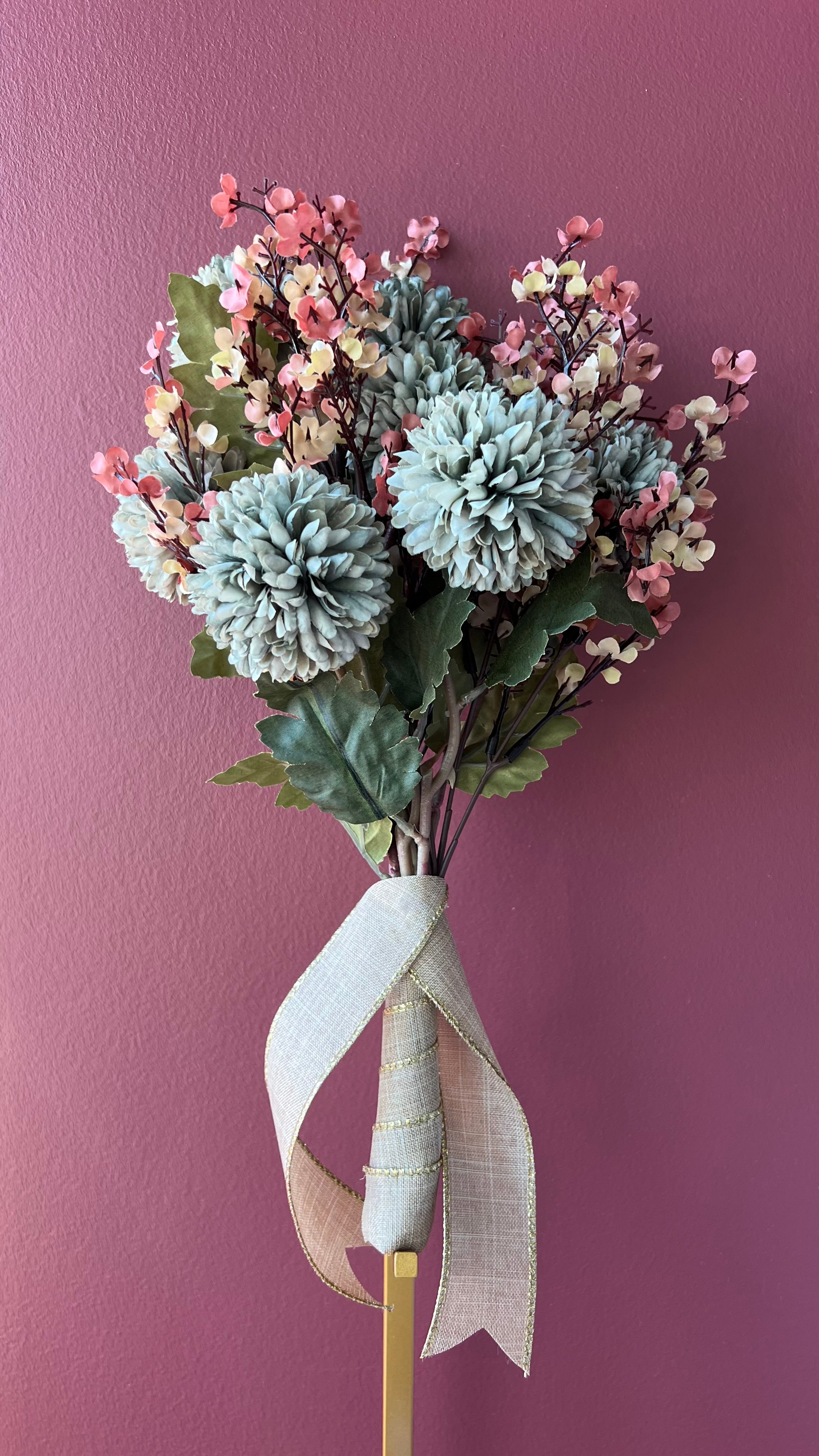 Elanor bridal bouquet silk flowers romantic wedding – True Moments Company
