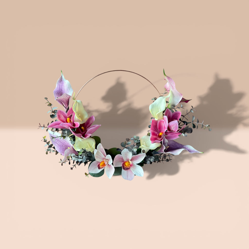 Hera bridal bouquet goddess silk flowers wedding – True Moments Company
