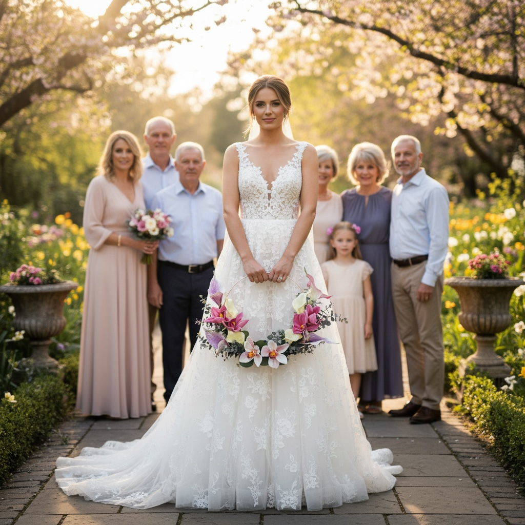 Hera bridal bouquet goddess silk flowers wedding – True Moments Company
