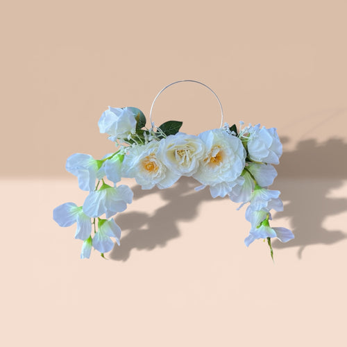 Luna Love bridal bouquet romantic silk flowers wedding – True Moments Company
