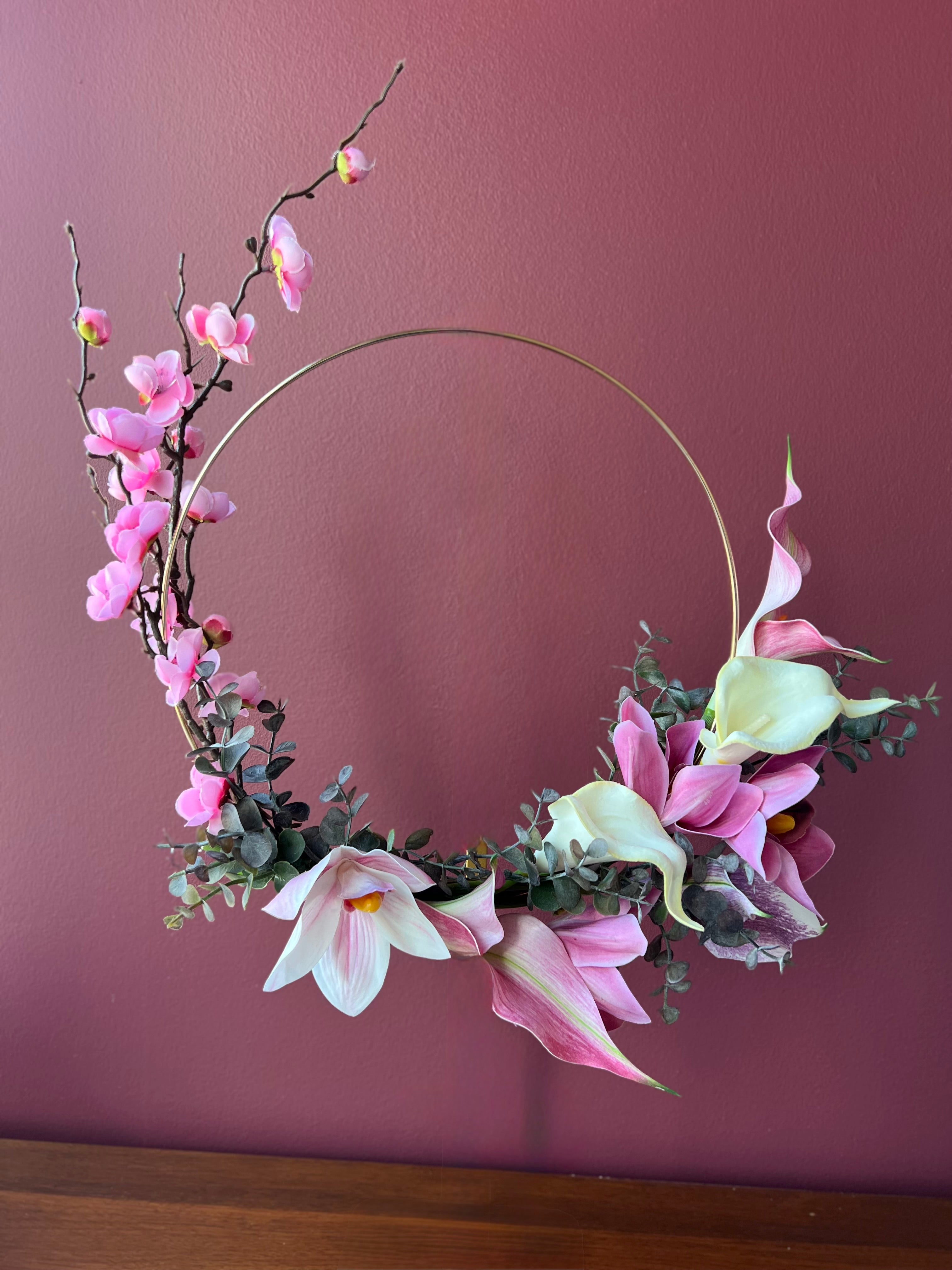 Pink Whisper bridal bouquet silk new wedding flowers – True Moments Company