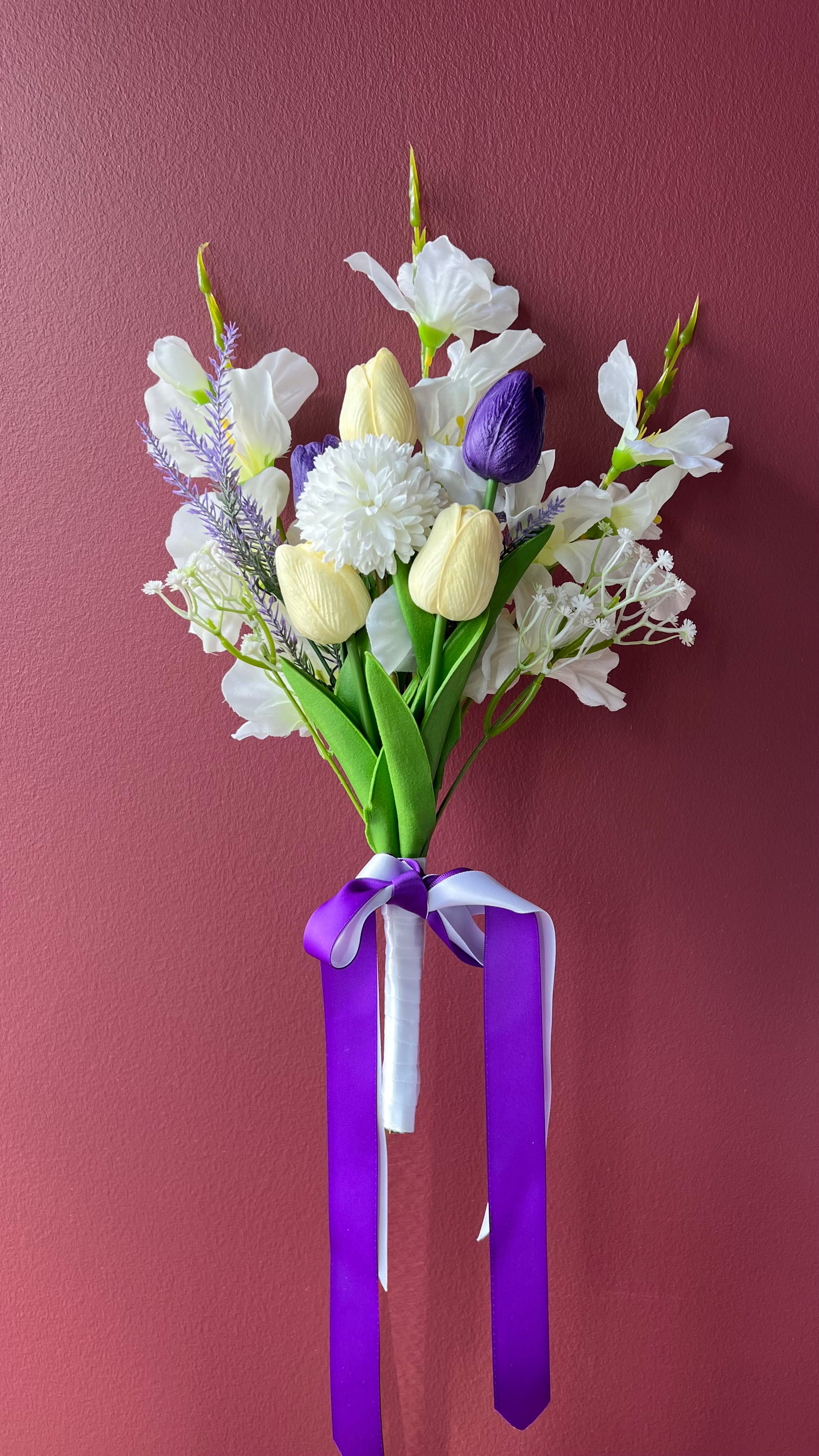 Serenity bridal bouquet soft silk flowers wedding – True Moments Company
