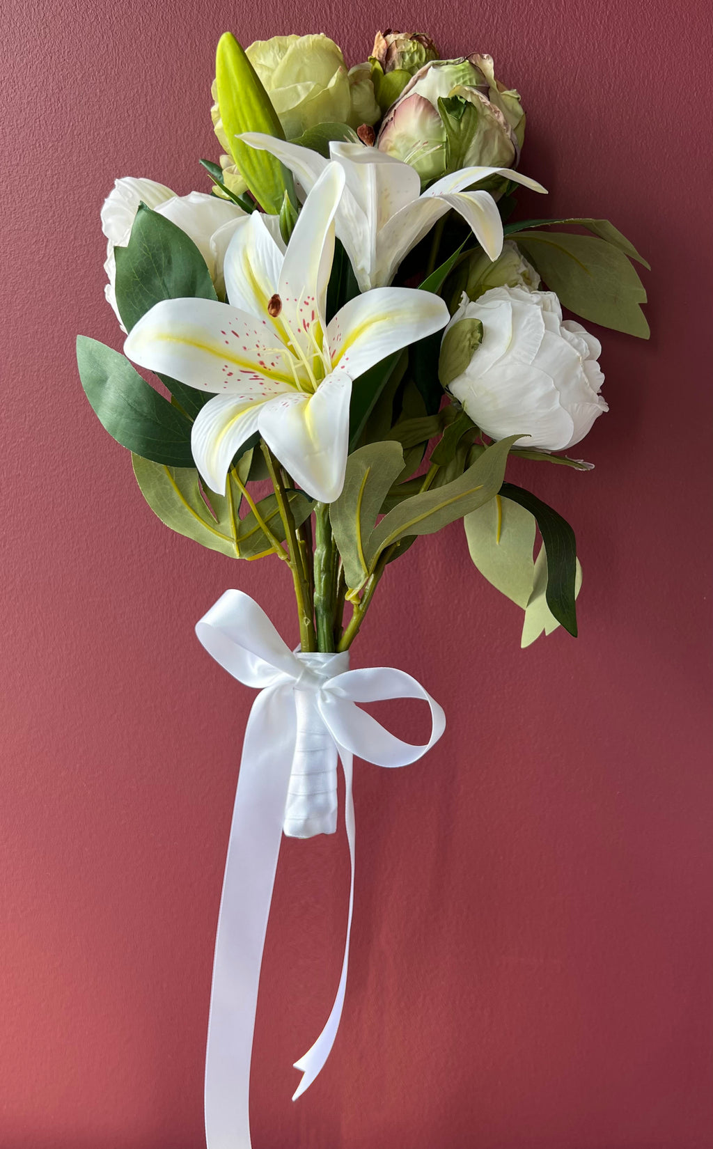 Velora bridal bouquet lush silk flowers wedding – True Moments Company