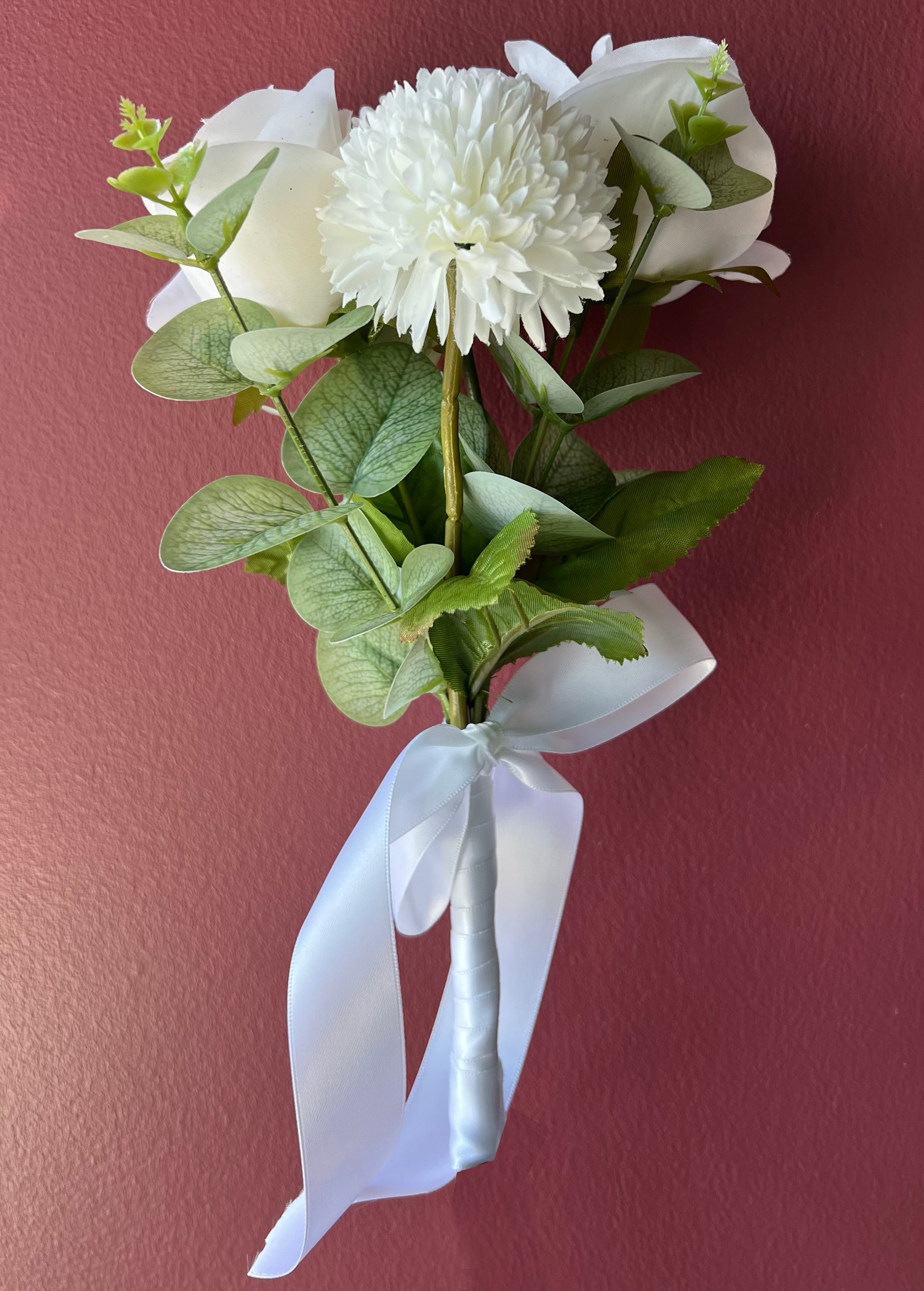 Bliss bridesmaid bouquet silk flowers wedding party – True Moments Company