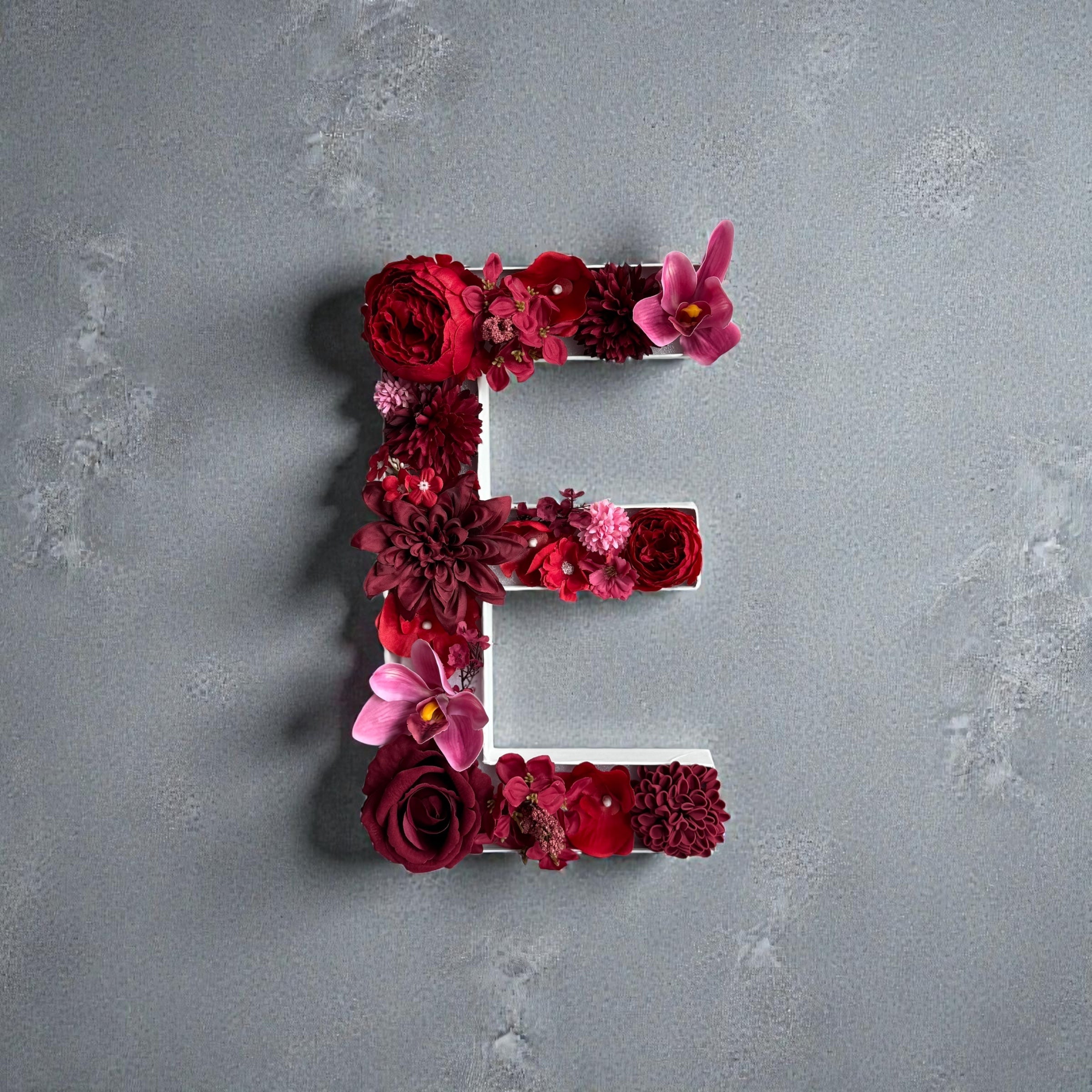 Personalized Floral Letter Decor