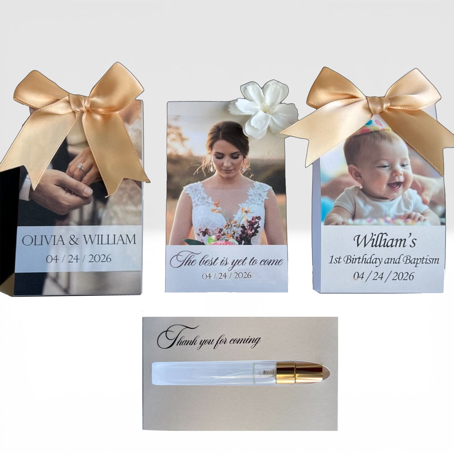 Wedding guest gift set favor keepsake – True Moments Company