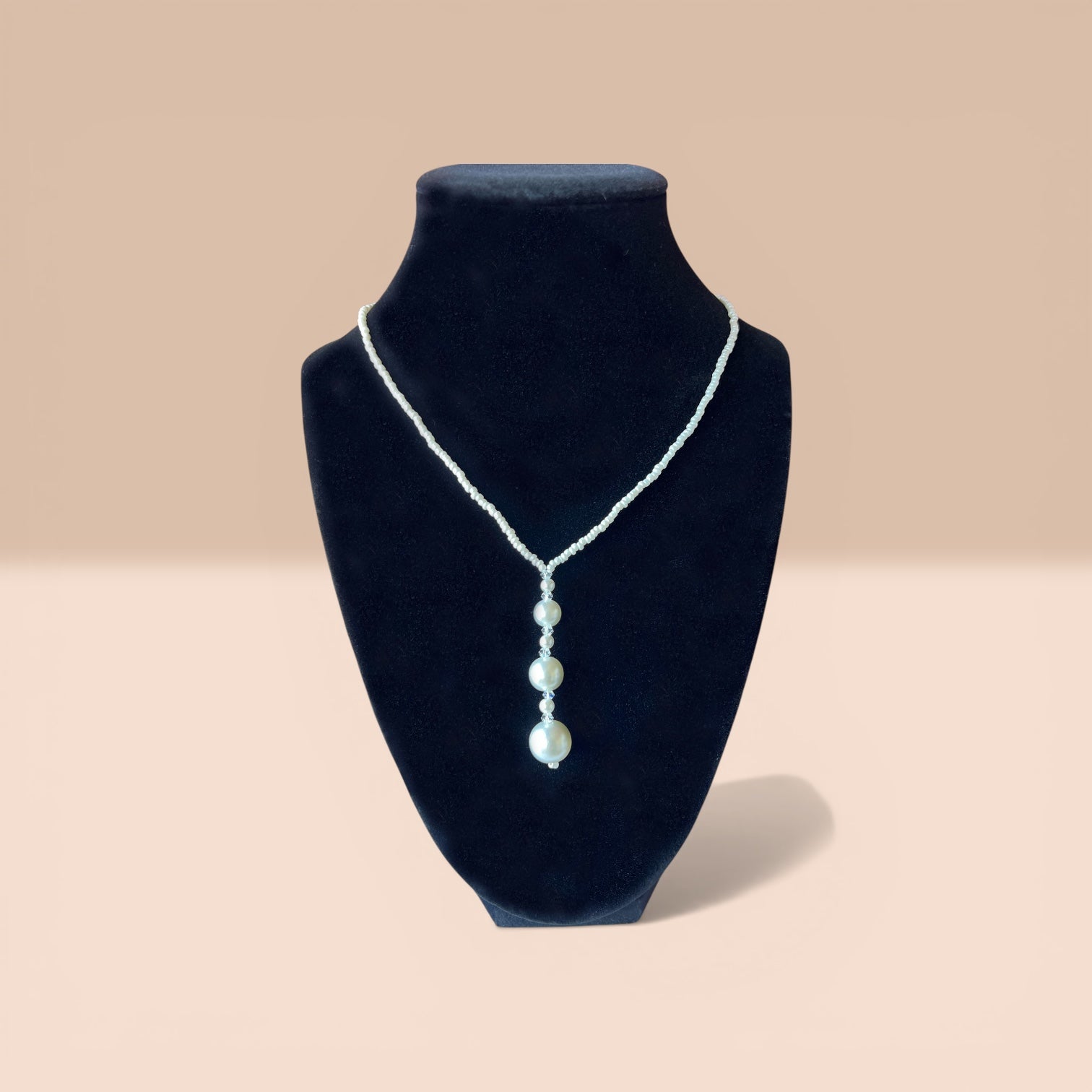 Ocean Drop necklace bridal jewelry wedding accessory – True Moments Company
