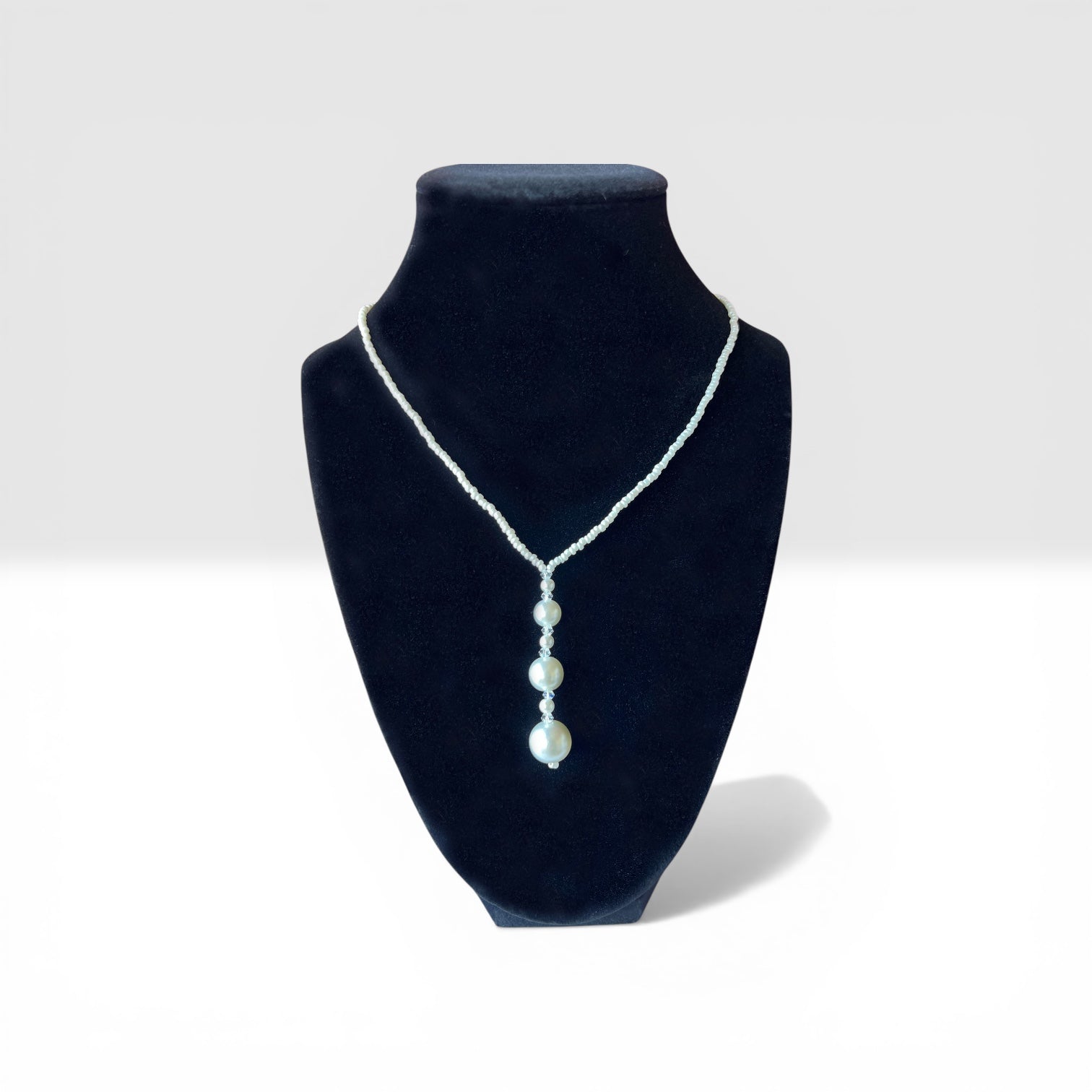 Ocean Drop necklace bridal jewelry wedding accessory – True Moments Company
