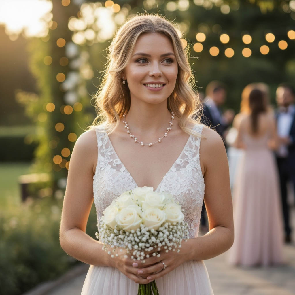Ocean Elegance necklace bridal jewelry wedding accessory – True Moments Company