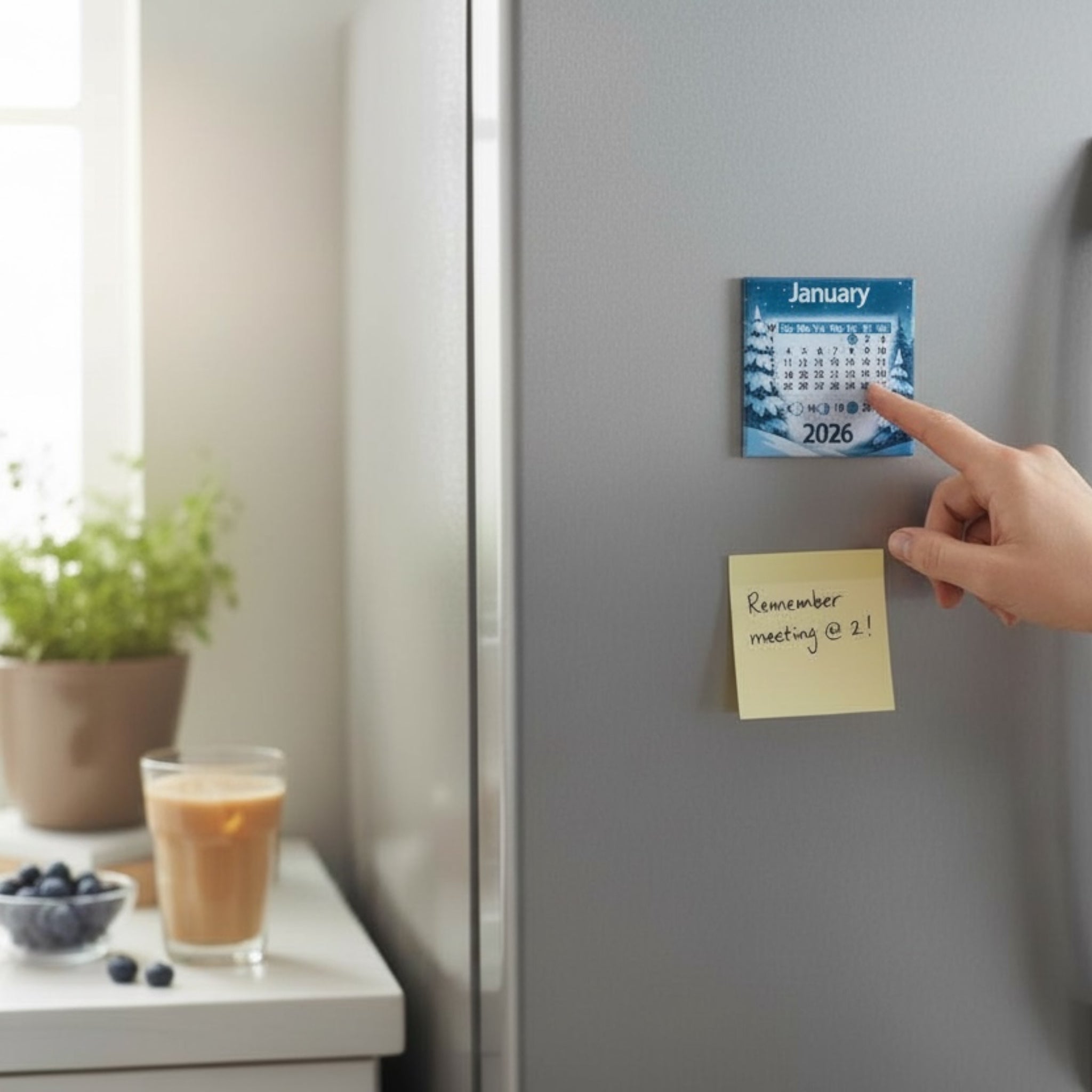 2026 calendar decorative magnet seasonal – True Moments Company