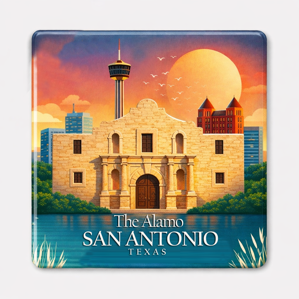 City themed decorative magnet US cities souvenir gift – True Moments Company