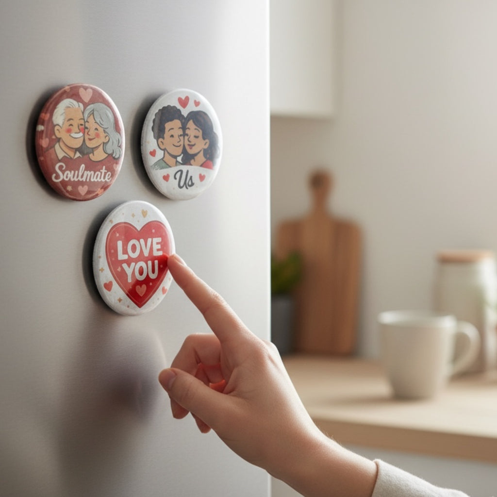Love themed decorative magnet romantic gift wedding – True Moments Company