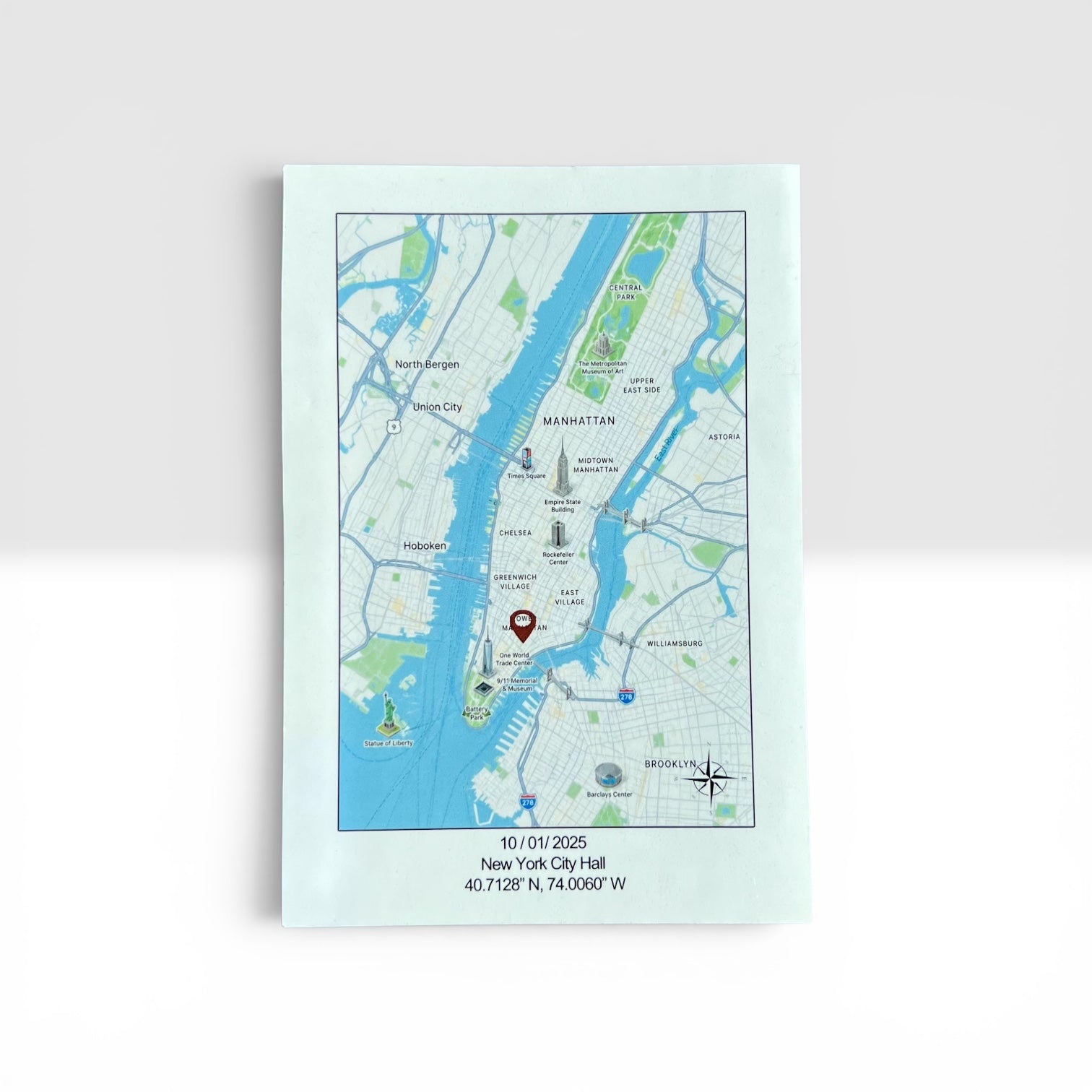 Personalized Map Magnet