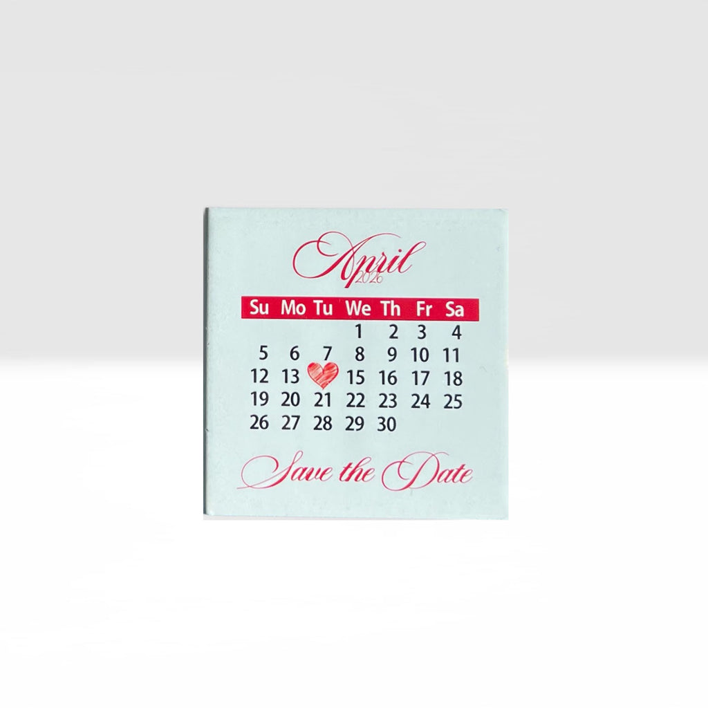 Save The Date Magnet