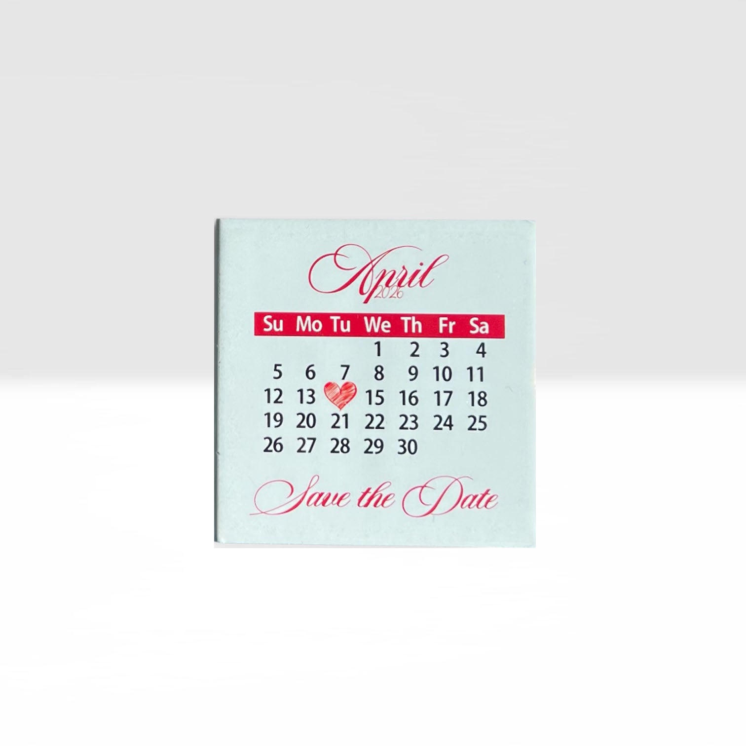 Save The Date Magnet